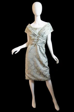 1950s Julian Rose London Silk Brocade