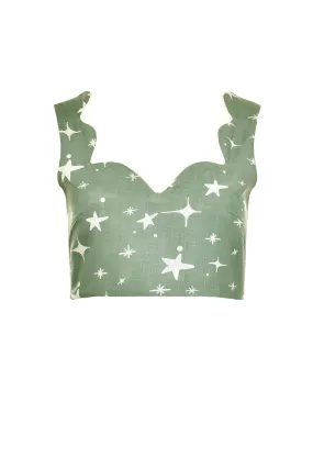 A Glistening Star Crop Top