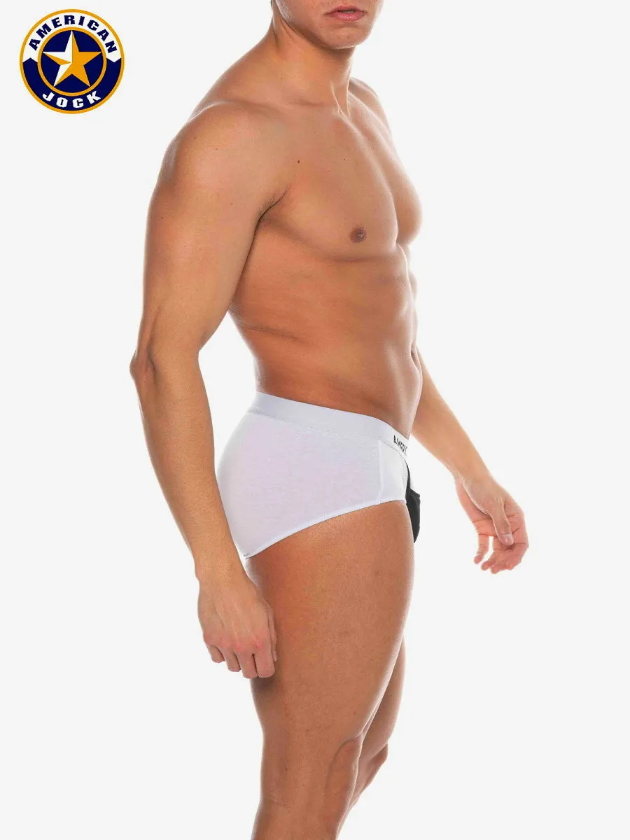 A J Basics Full Cut Brief