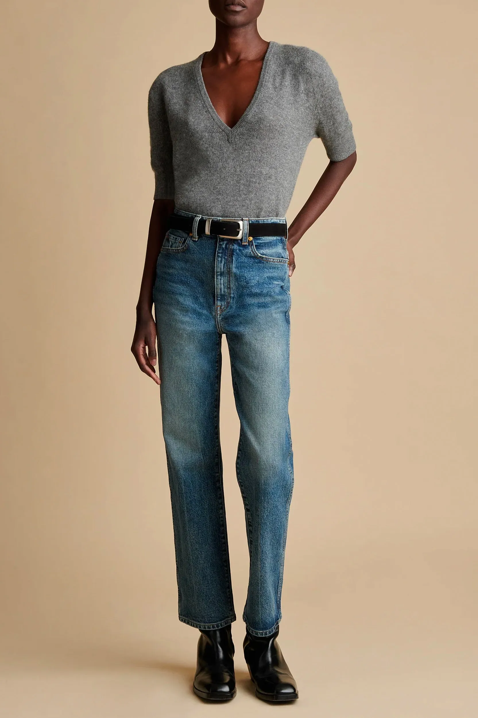 Abigail Stretch Jean in Columbia