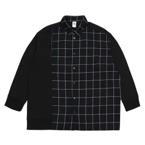 ADD Hybrid Check Shirt Black