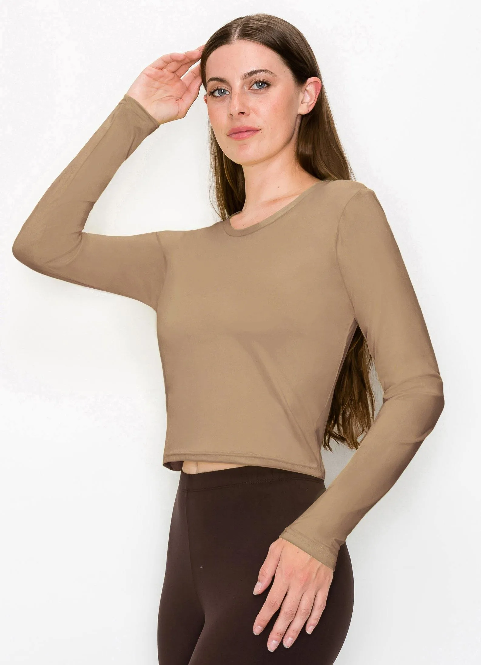 ALWAYS Women's Long Sleeve T-Shirts - Casual Basic Tee Tops with Crew Neck