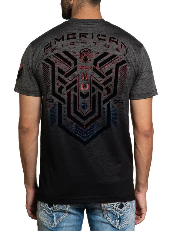 American Fighter Kingsdale Short Sleeve Tee T-Shirt - Black Mass