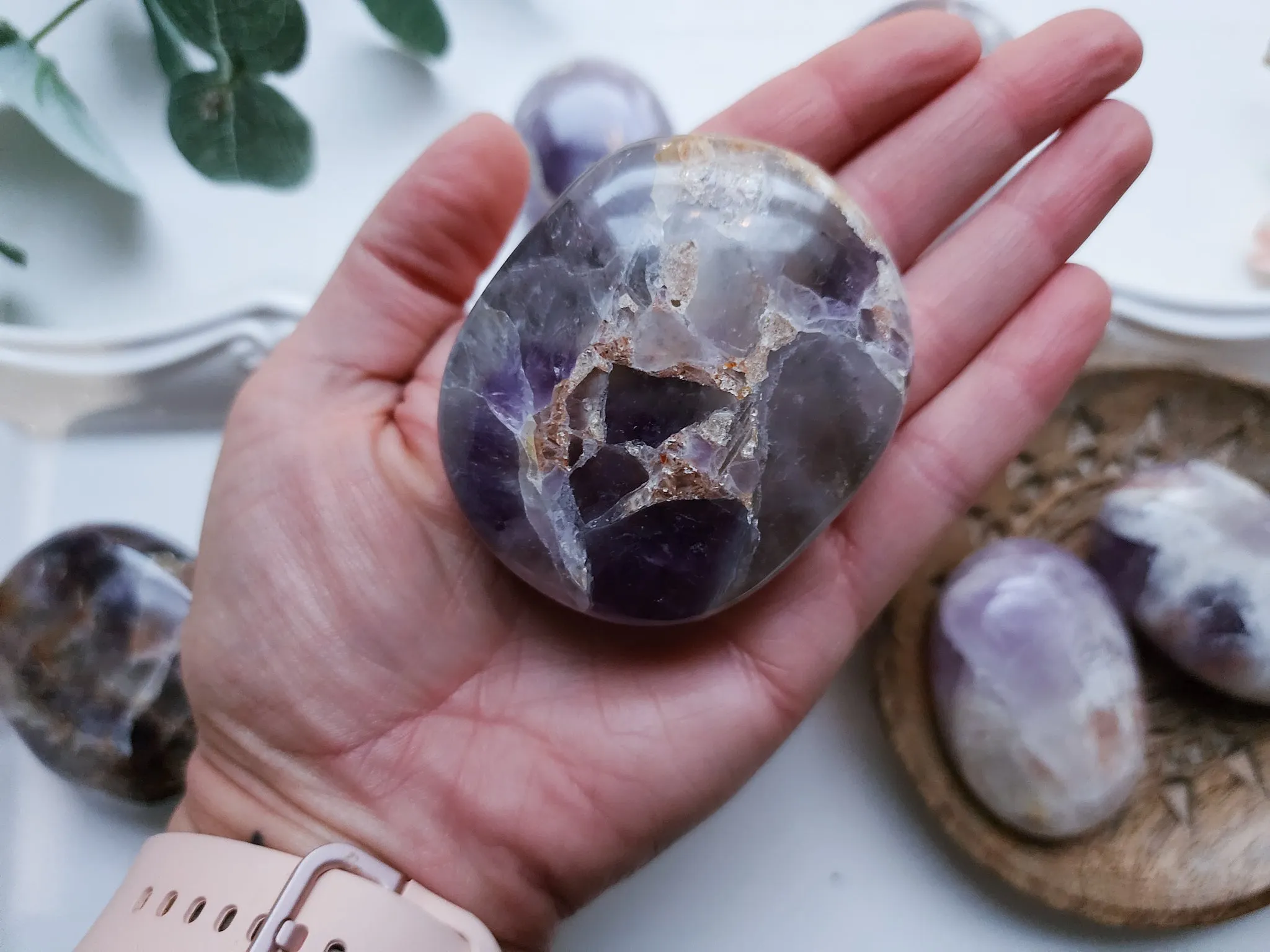 Amethyst Palm Stone