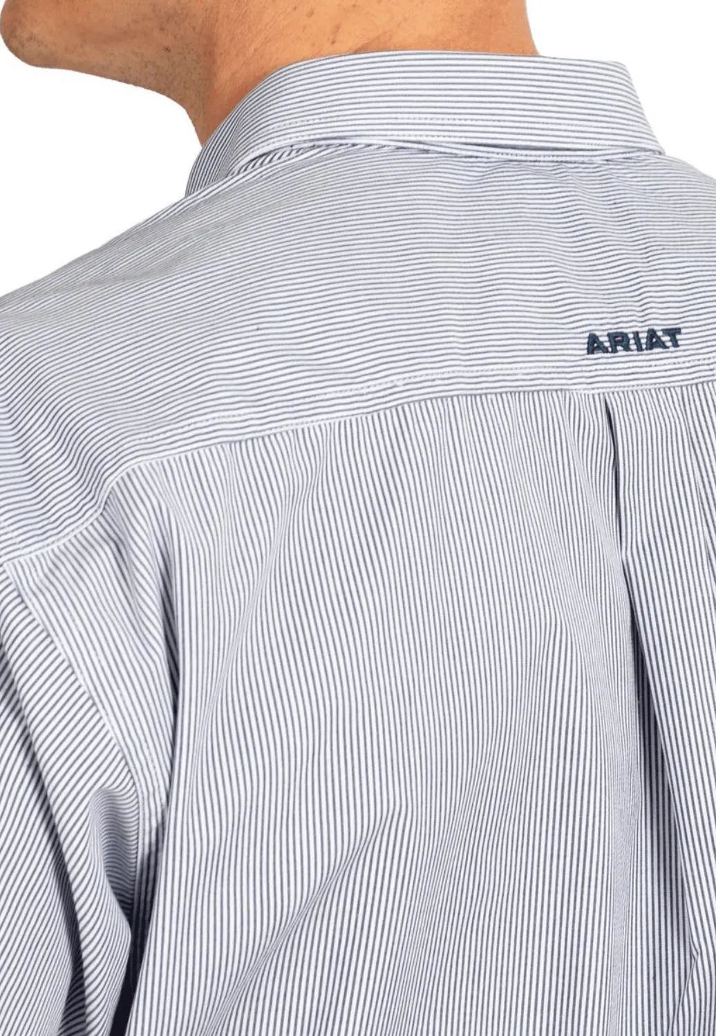 Ariat Mens Pro Series Cliff Stripe Long Sleeve Shirt