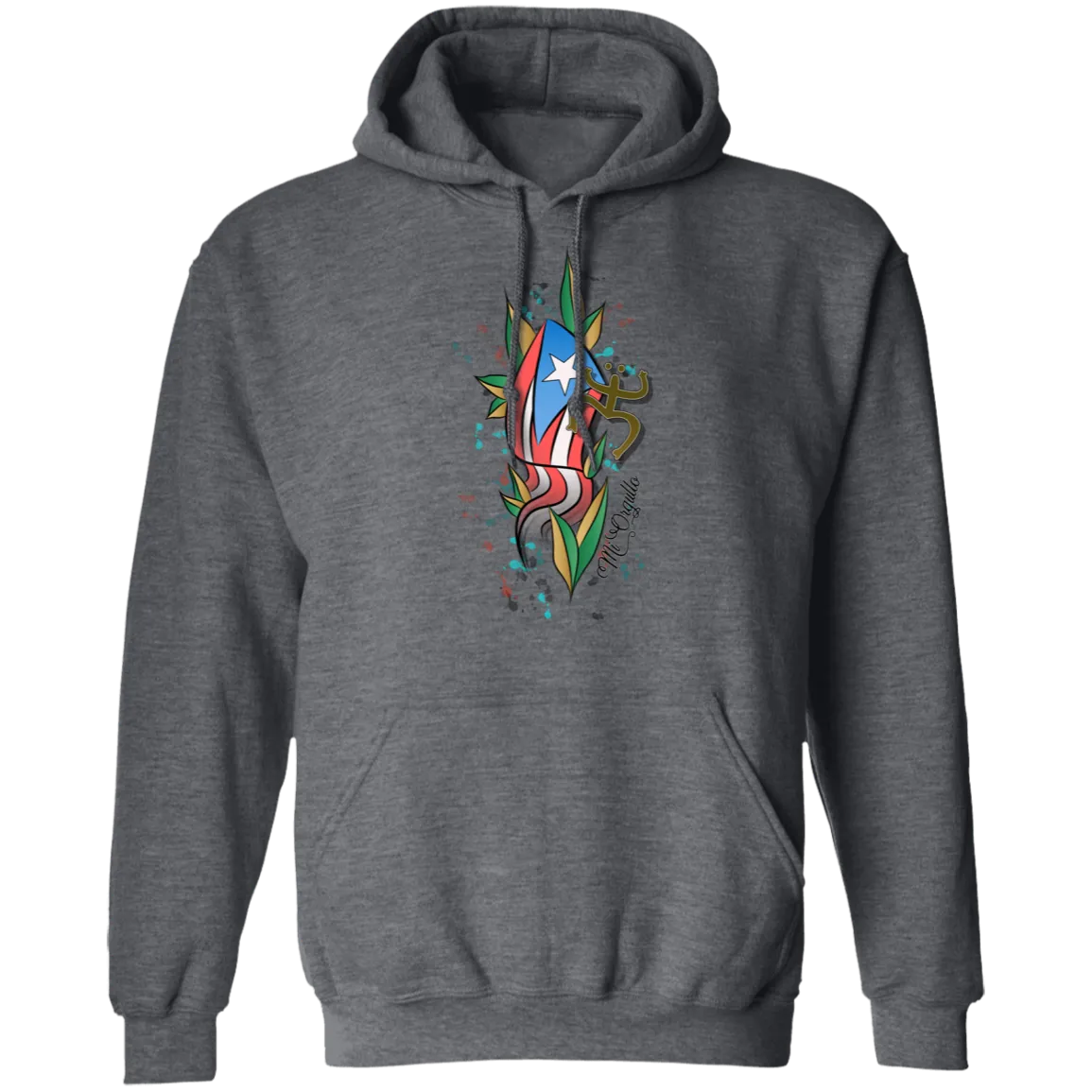 Artistic Flag Mi Orgullo Unisex  Hoodie (Small-3XL)