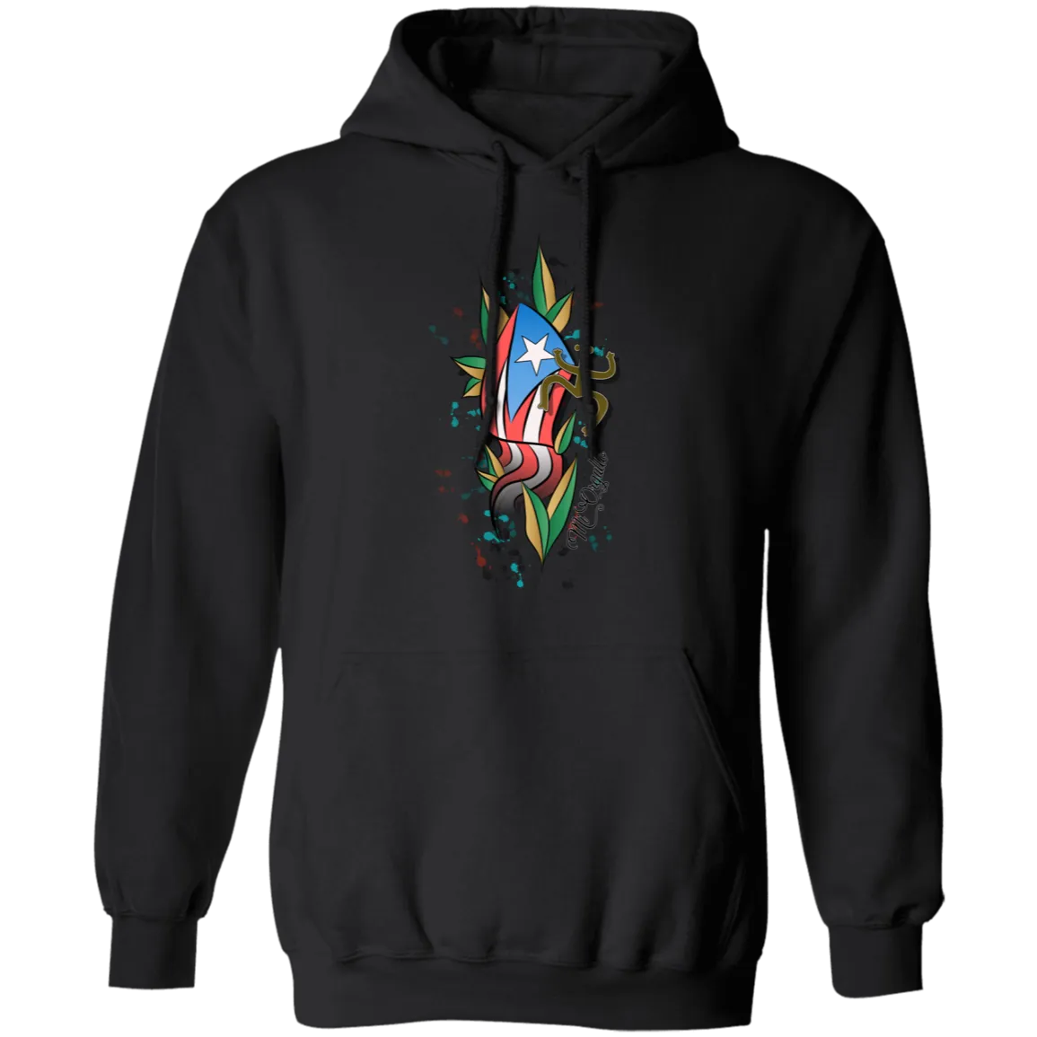 Artistic Flag Mi Orgullo Unisex  Hoodie (Small-3XL)