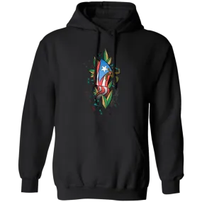 Artistic Flag Mi Orgullo Unisex  Hoodie (Small-3XL)