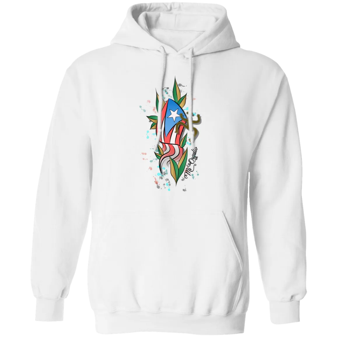 Artistic Flag Mi Orgullo Unisex  Hoodie (Small-3XL)