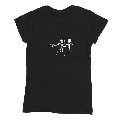 Banksy Women's T Shirt - Pulp Star Wars