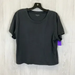 Black Athletic Top Short Sleeve Athleta, Size L