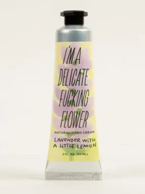 BLUEQ "I'm A Delicate Fucking Flower Natural Hand Cream - Lavender With A Little Lemon