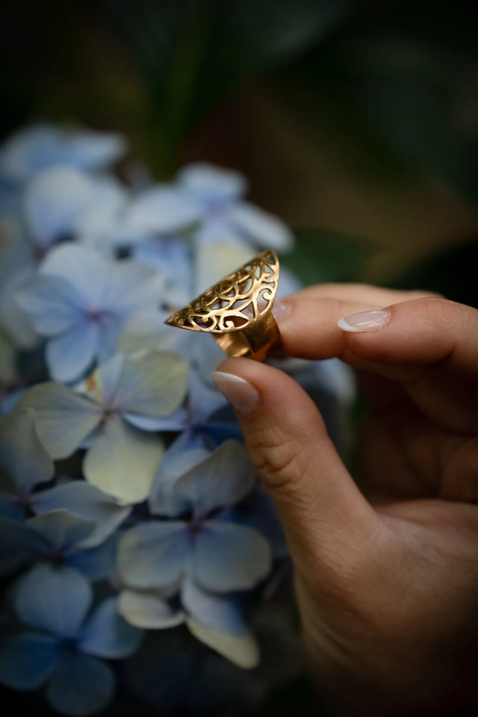 Bohemian Seed of life ring - Free Gift