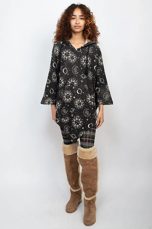 Boho Printed Poncho