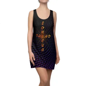 Boricua Taino Cross - Women's Cut & Sew Racerback Dress