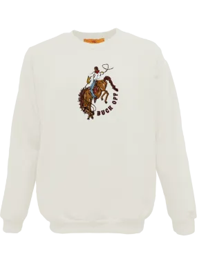 Buck Off Unisex Crew Pullover