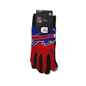 Buffalo Bills With Charging Buffalo Logo Texting Tip Gloves