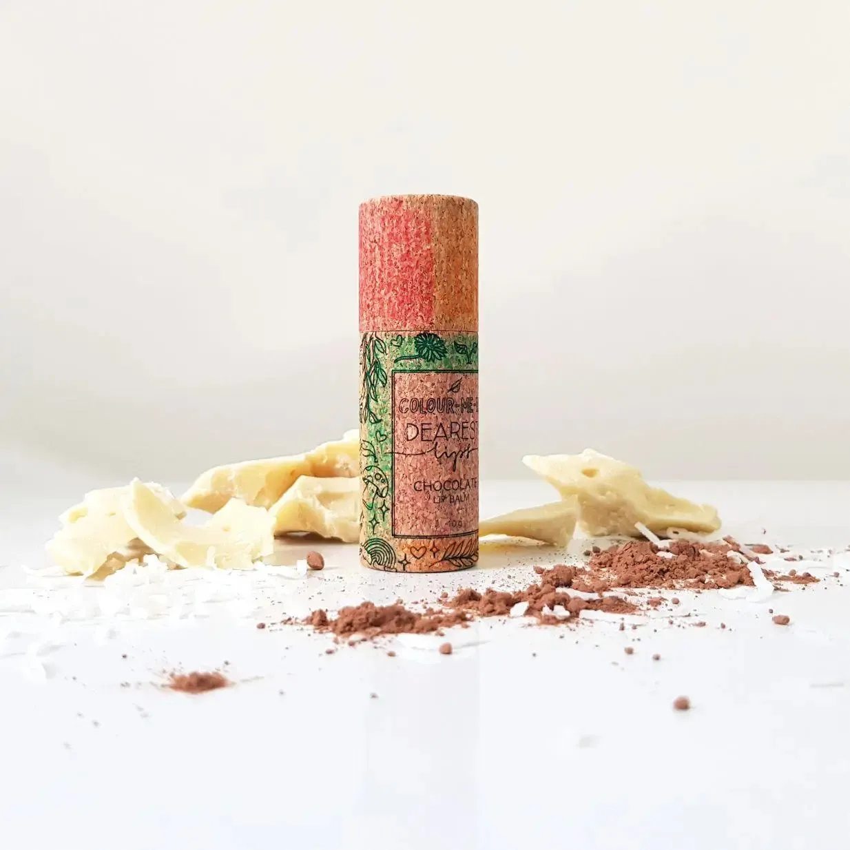 Chocolate Colour-Me-In Lip Balm 10g by Dearest Lips