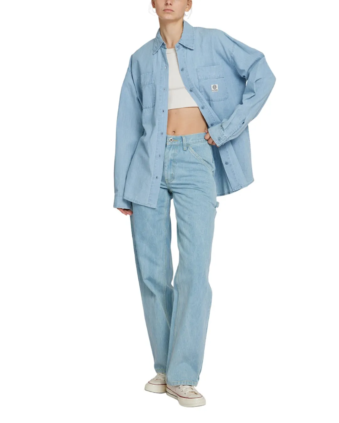 Christelle Over Shirt - Lt Chambray