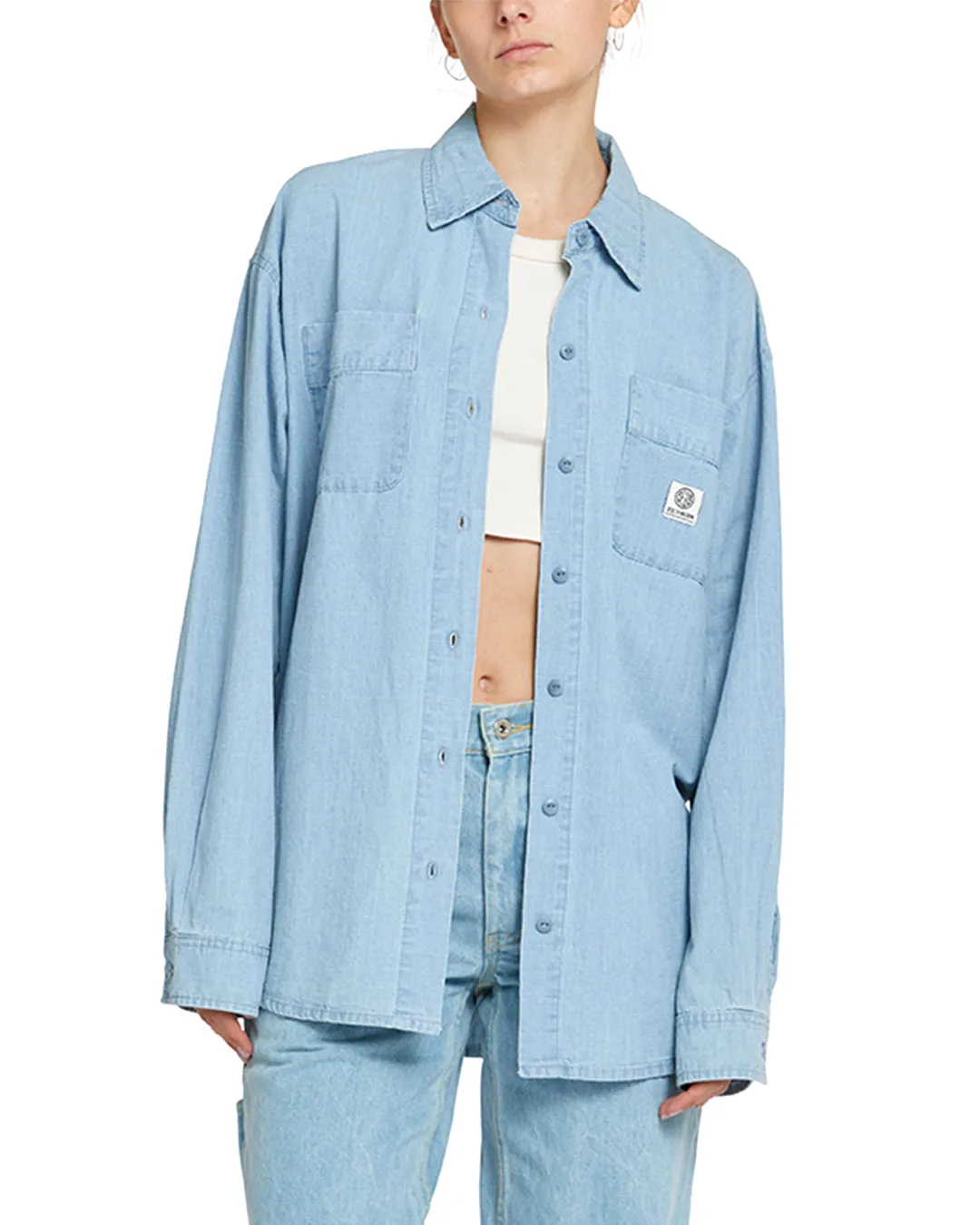 Christelle Overshirt - Light Chambray