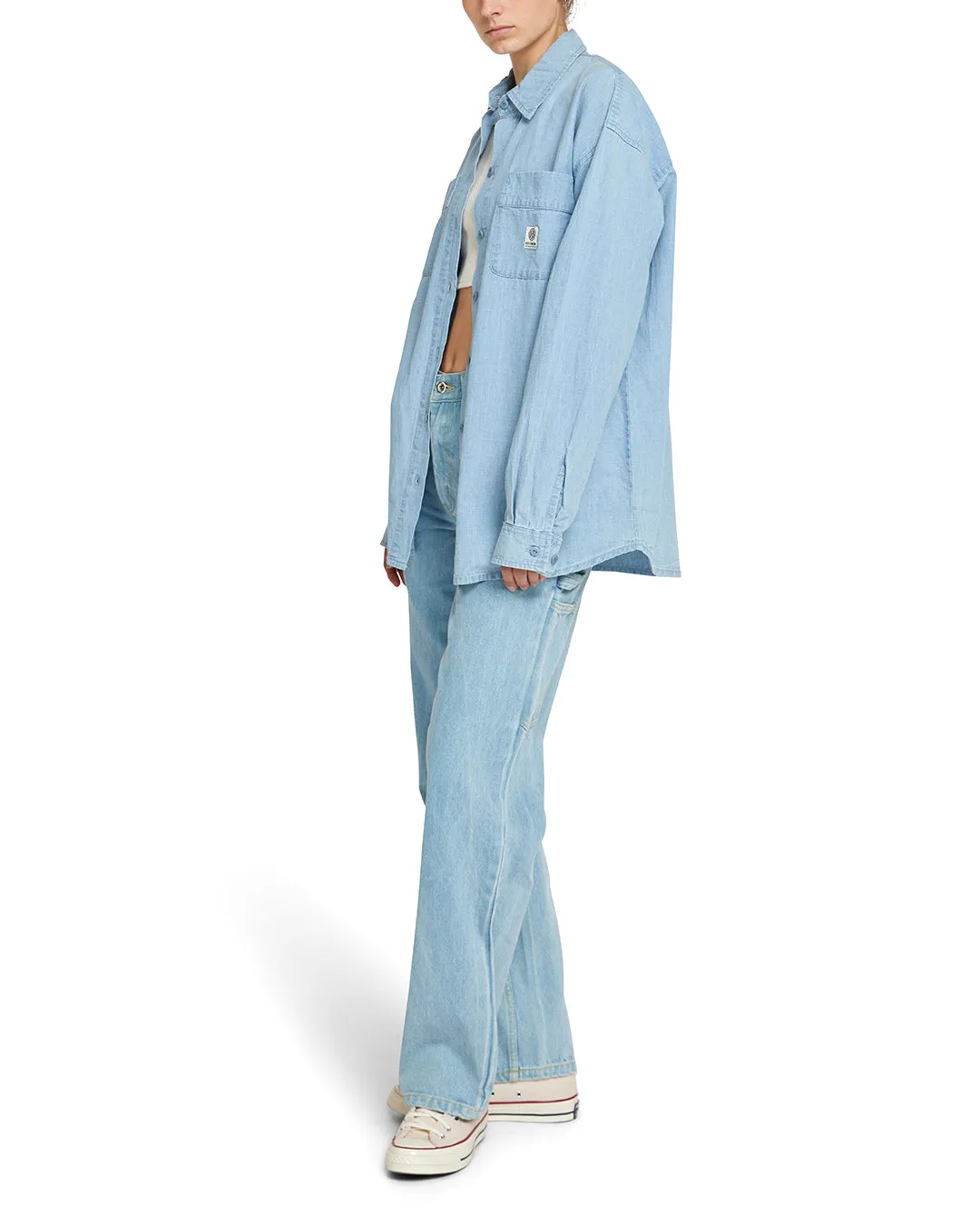 Christelle Overshirt - Light Chambray