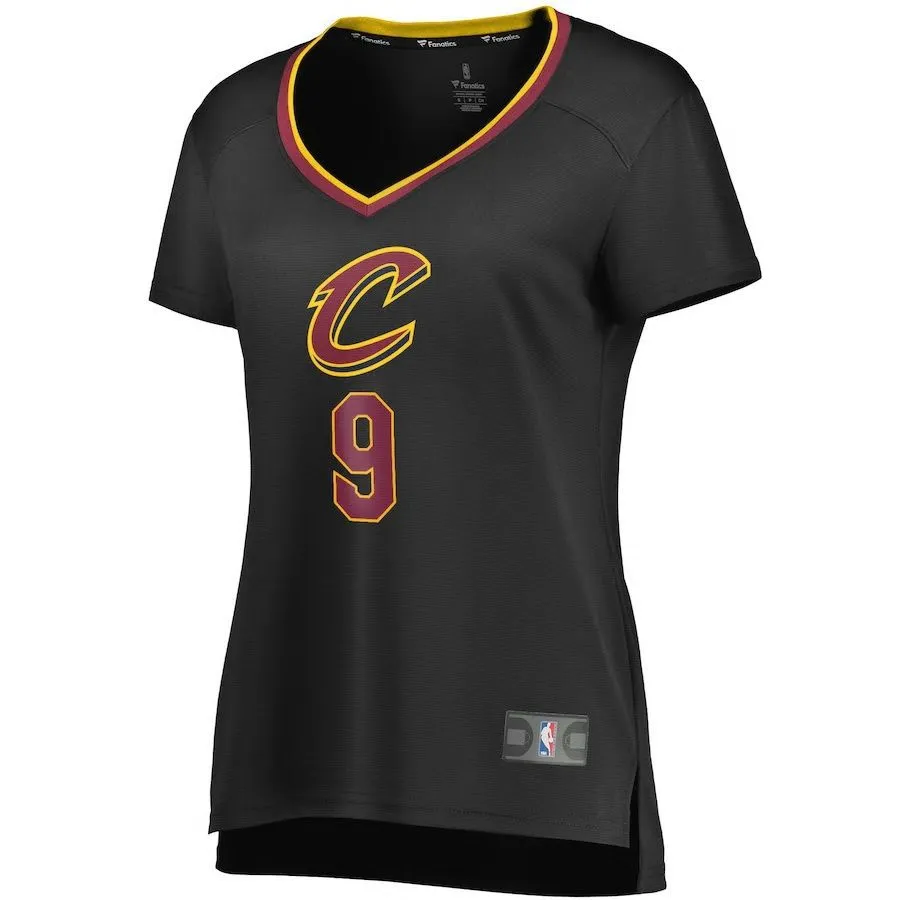 Cleveland Cavaliers Dylan Windler Fanatics Branded Replica Fast Break Statement Jersey Womens - Black | Ireland N6099M9