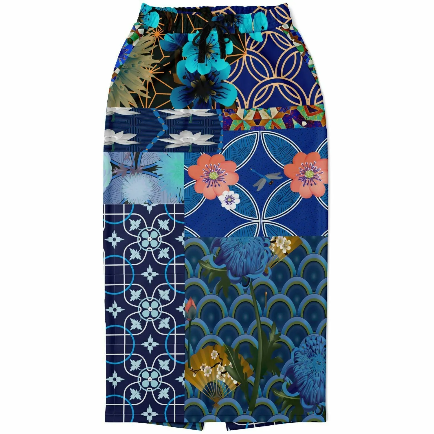 Dahlia Lama Eco-Poly Long Pocket Skirt