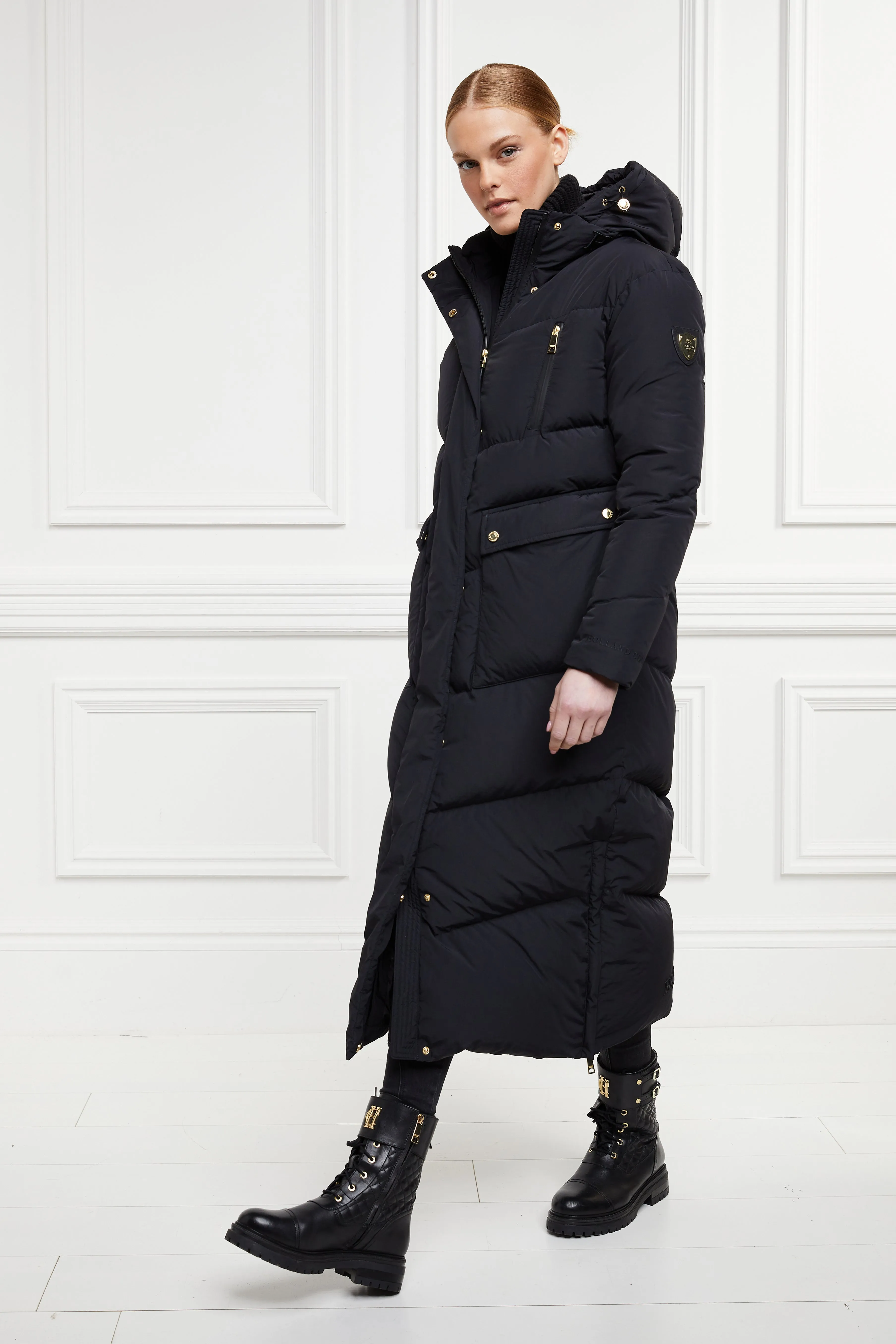 Dakota Longline Down Coat (Black)