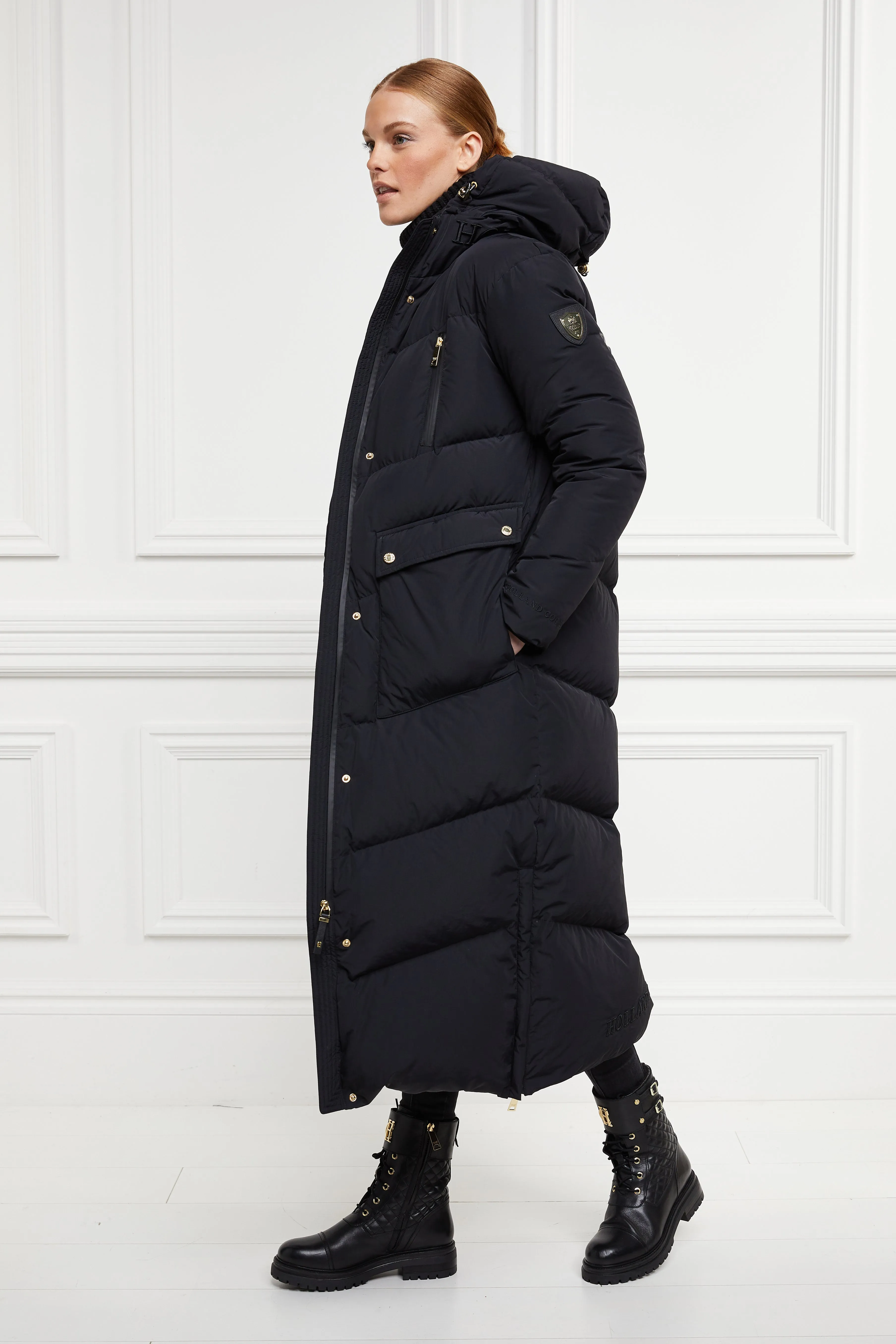 Dakota Longline Down Coat (Black)