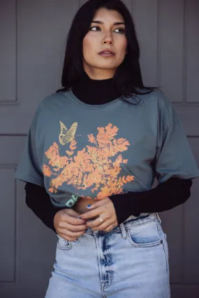 Daydreamer Bloom Merch Graphic Tee - Sea