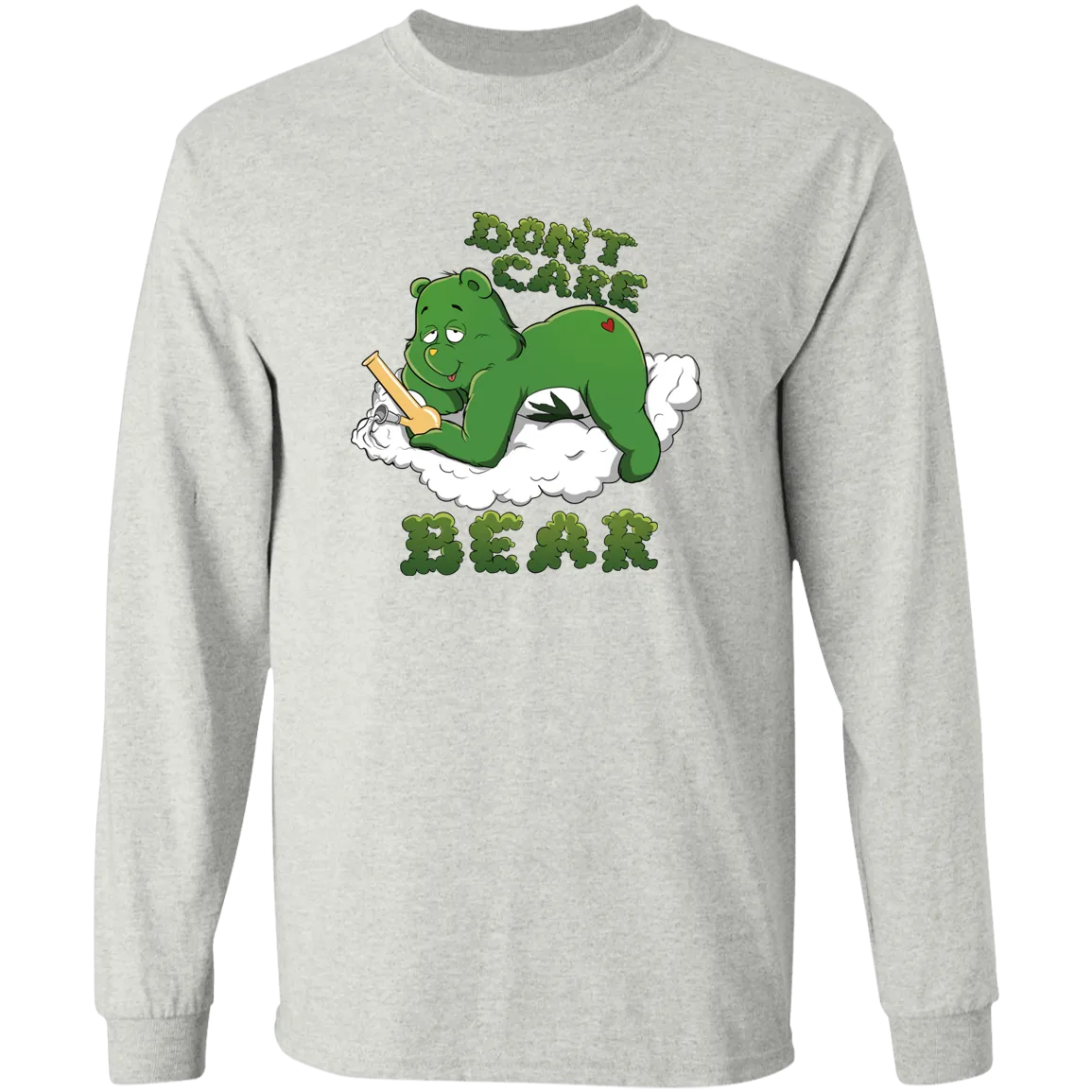 Don't Care Bear Long T-Shirt