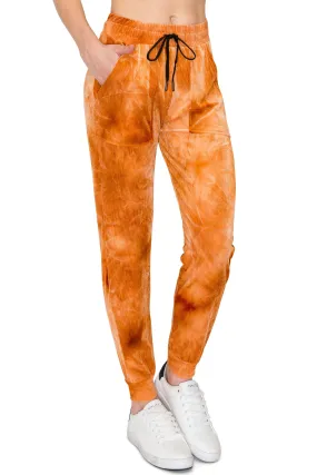 Drawstring Jogger Sweatpants - 5 Tie Dye Colors