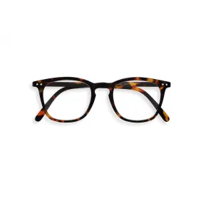 #E Reading Glasses - Tortoise