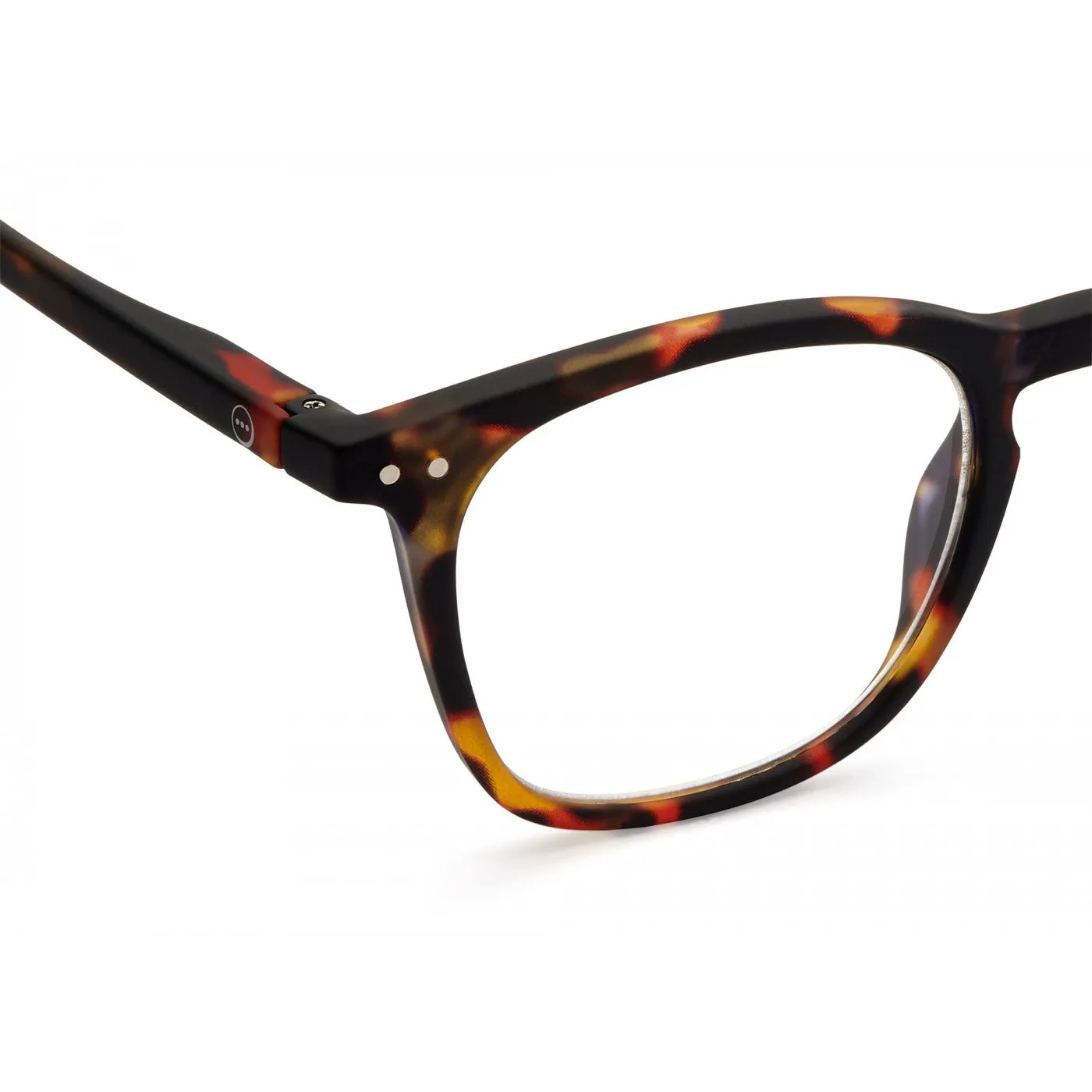 #E Reading Glasses - Tortoise