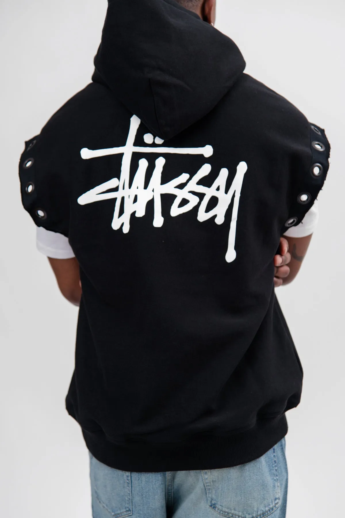 eYe JWM x Stussy Hooded Vest WM-T909-051