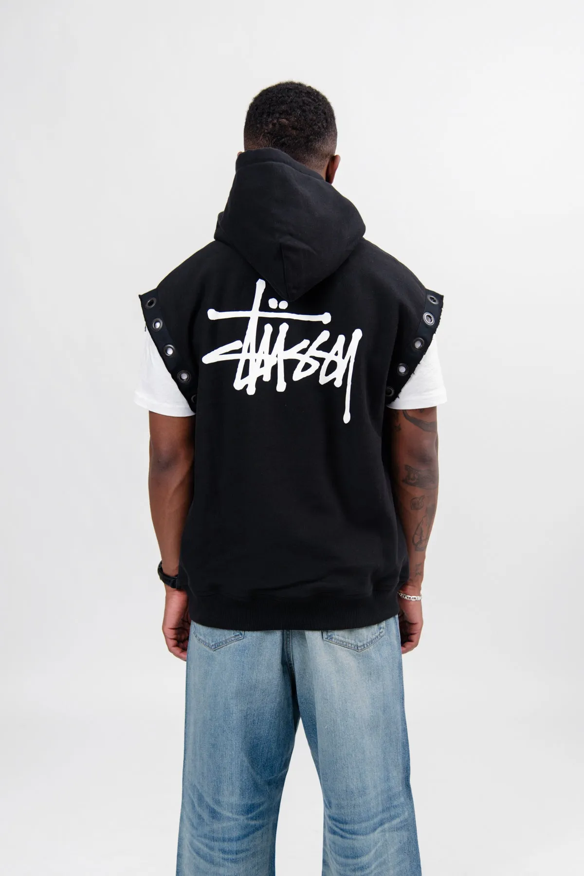 eYe JWM x Stussy Hooded Vest WM-T909-051