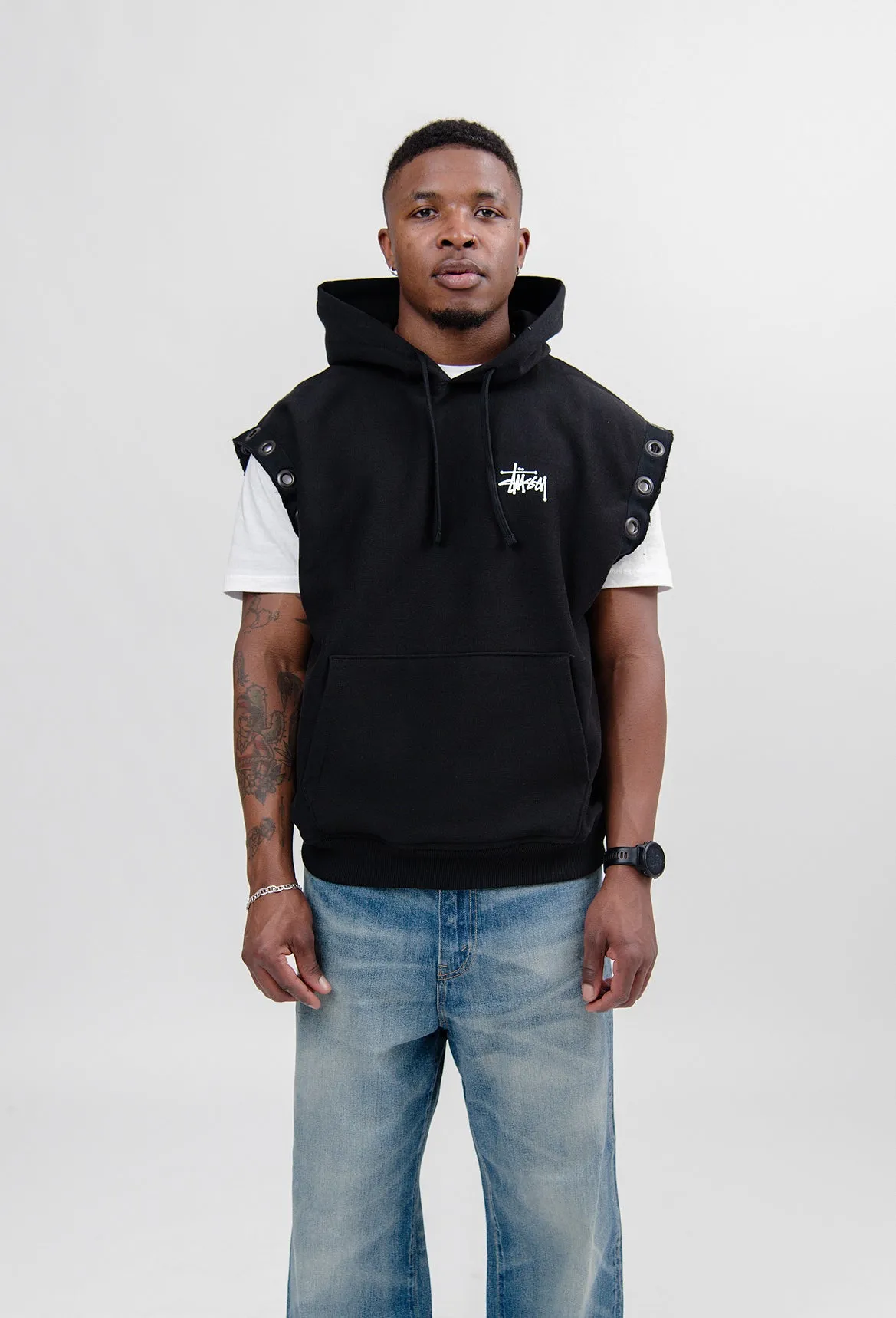 eYe JWM x Stussy Hooded Vest WM-T909-051