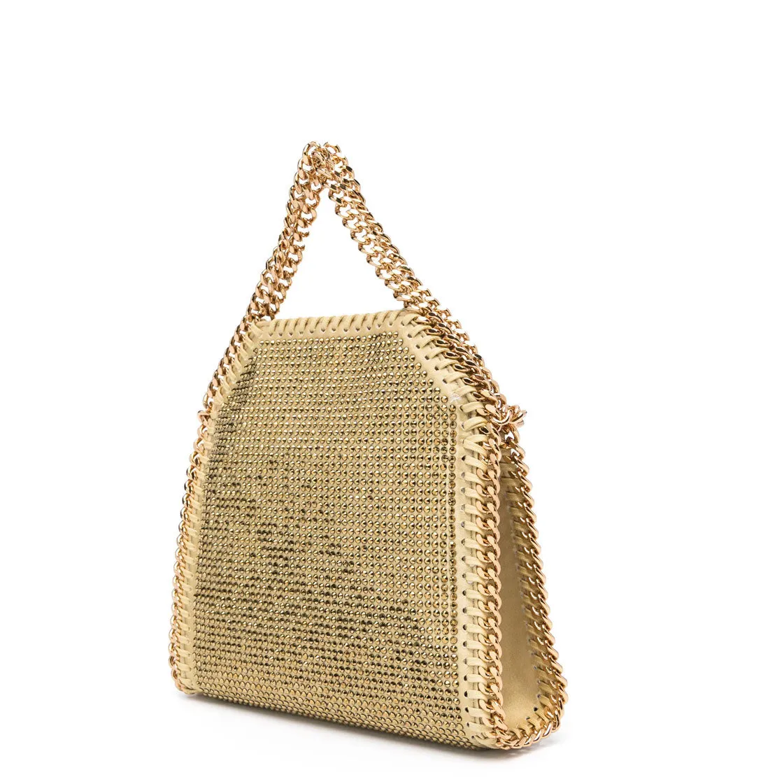 Falabella Tiny Tote, Gold