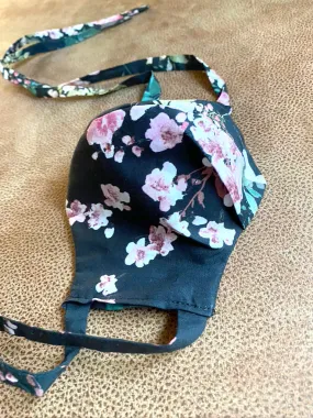 Floral Face Mask with Elastic