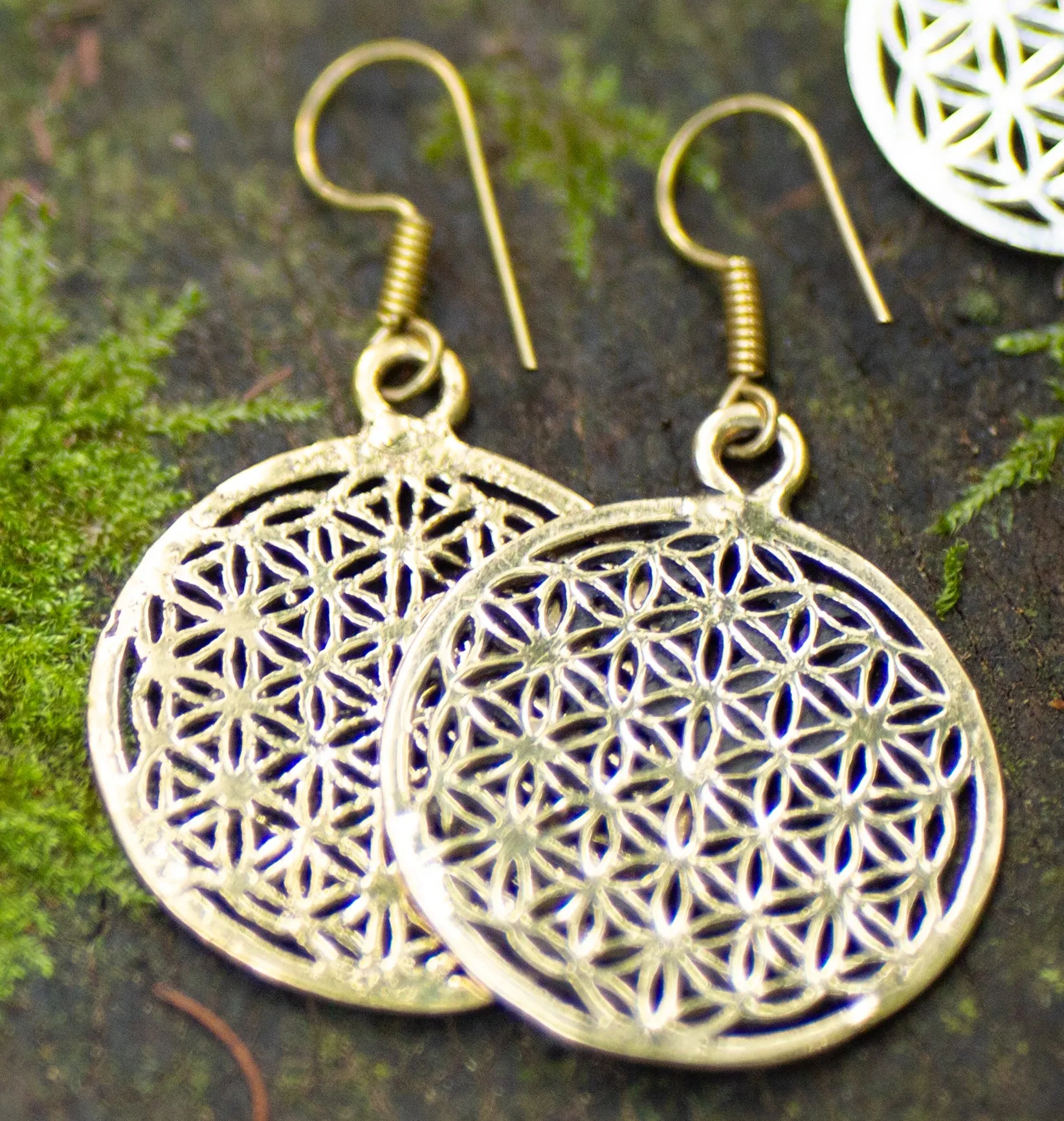 Flower of Life Earrings - Wholesale