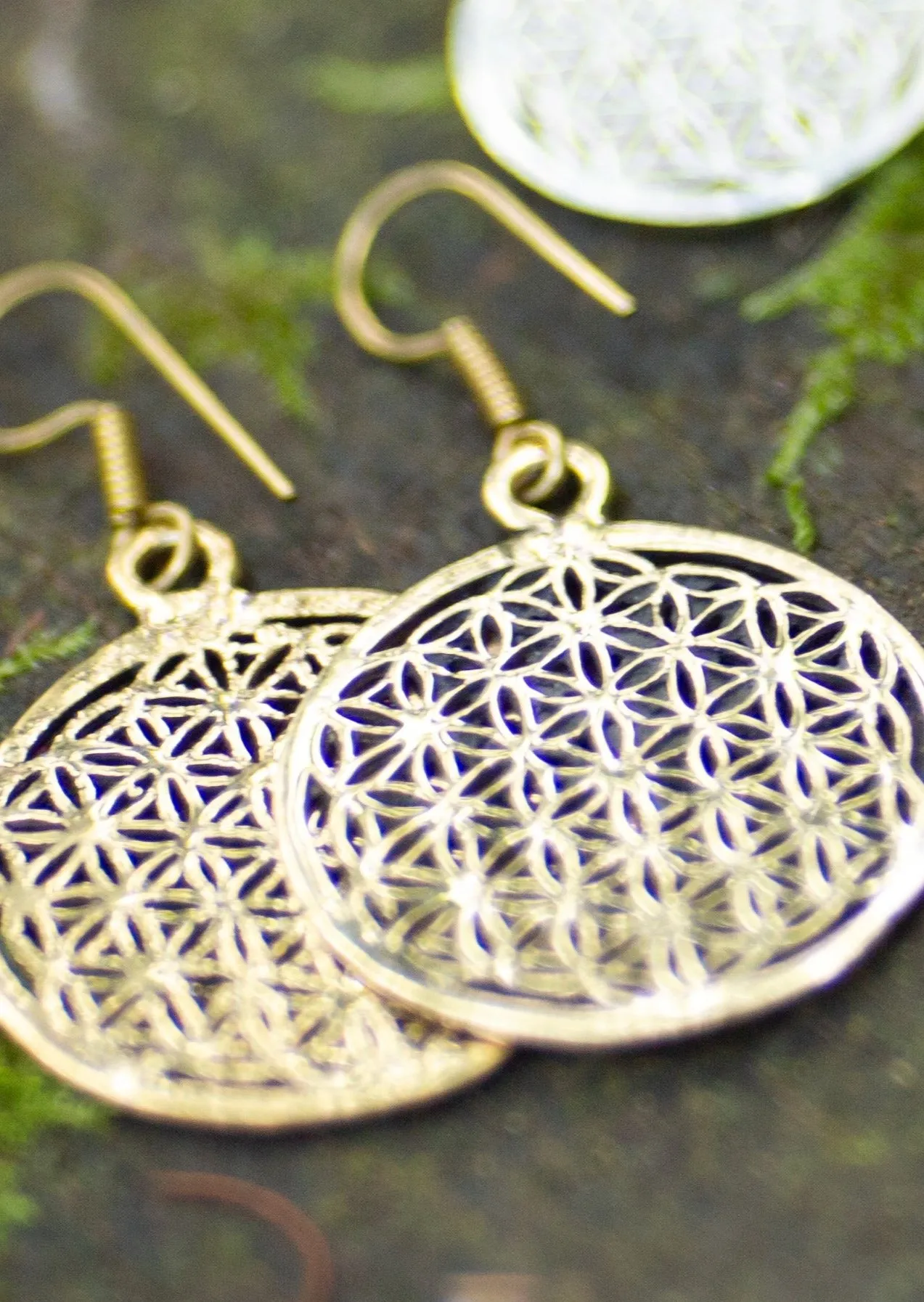 Flower of Life Earrings - Wholesale