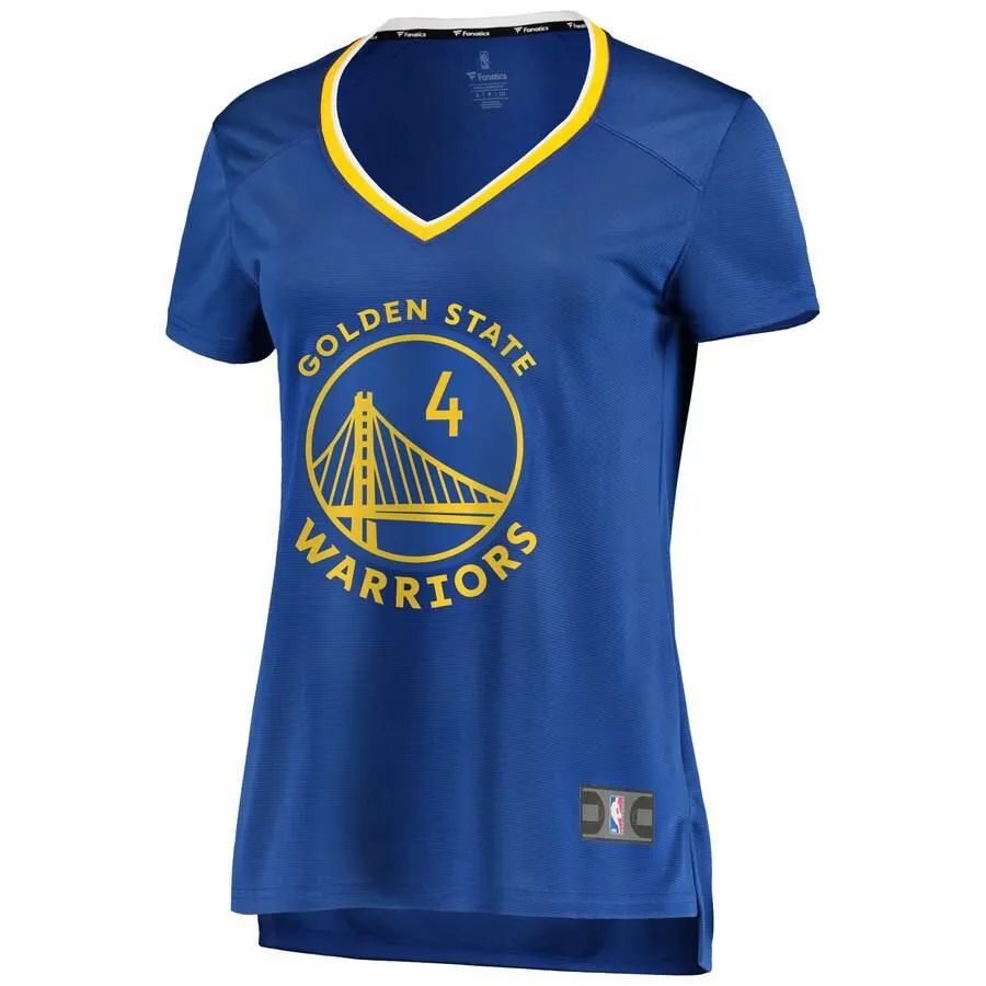 Golden State Warriors Omari Spellman Fanatics Branded Replica Fast Break Player Icon Jersey Womens - Blue | Ireland F4950J0