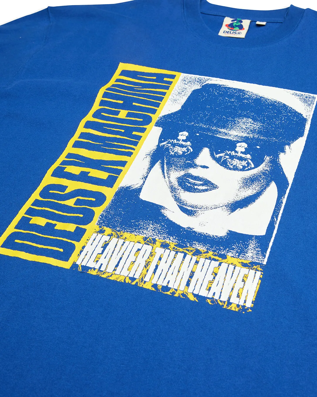 Heavier Than Heaven Tee - True Blue