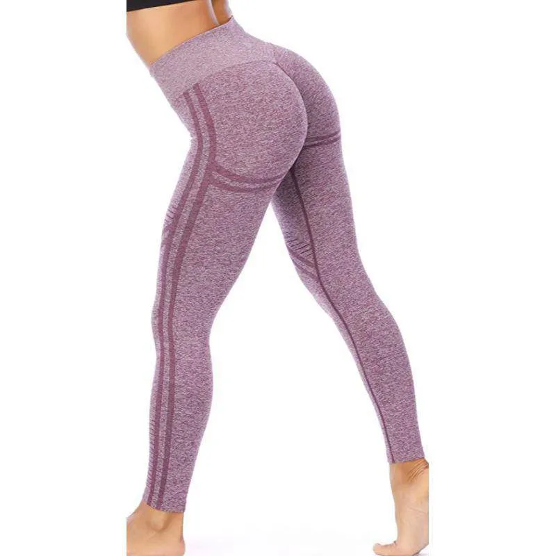 High Waist Scrunch Compression Seamless Leggings