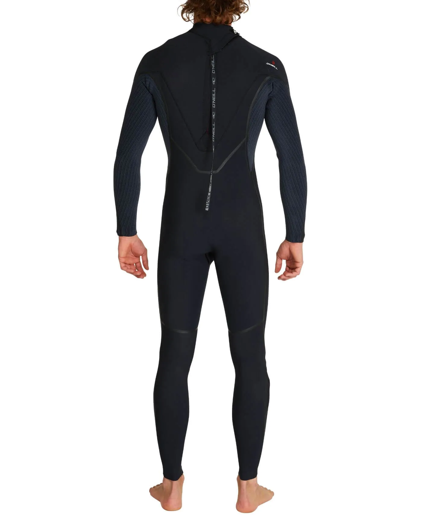 HyperFire 3/2mm Steamer Back Zip Wetsuit - Black