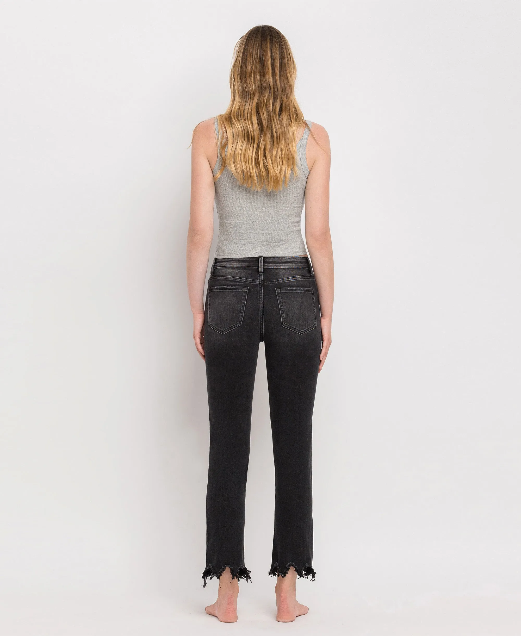 In A Bottle - High Rise Slim Straight Jeans