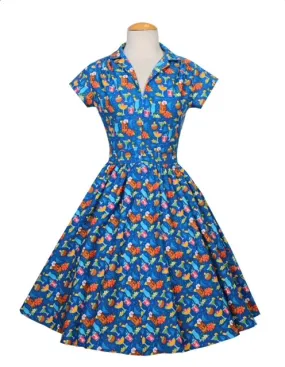 Joni Dress in Tiki Print