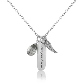 Live Your Dream Inspirational Necklace