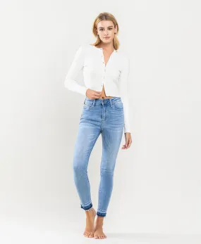 Mental Phrase - High Rise Crop Skinny Jeans