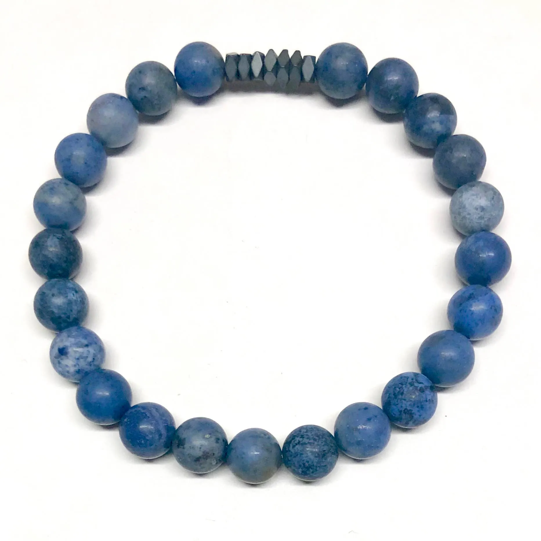 Nikki Smith Designs - Men's Beaded Stone Bracelet - Rio